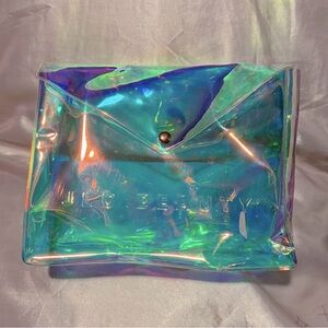 J.Lo Beauty Rare Hologram Iridescent MakeUp Bag Holiday Edition